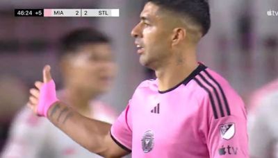 Luis Suárez hace el gol del empate tras gran combinación de Messi y Alba - MarcaTV