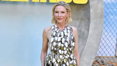 Cate Blanchett Looks Delectable in Shirt Made of Spoons