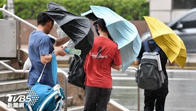 天氣／凱米颱風轟雨彈！半個台灣發紫 專家曝「威力最強時間點」│TVBS新聞網