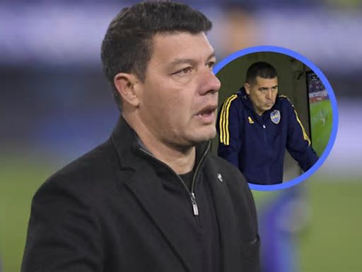 Sebastián Battaglia, sincero: "Estoy alejado de Riquelme"