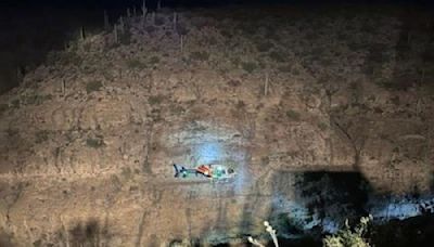 Arizona Cliff Plunge Near Apache Junction, Miraculous Survival of Two Men After 300-Foot Drop