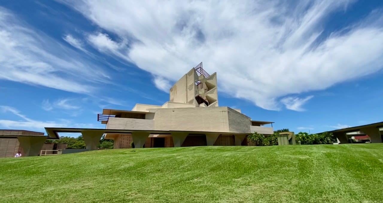 This gem is home to the largest collection of Frank Lloyd Wright designs in the world
