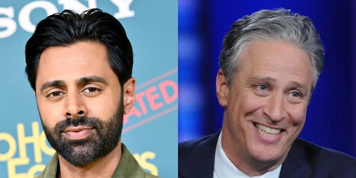 Hasan Minhaj jokes that losing 'The Daily Show' hosting gig paved the way for bringing back Jon Stewart: 'I saved a dying institution'