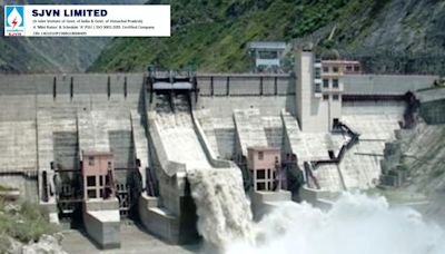 SJVN stock skyrockets 11% after PSU bags Rs 13,000 crore pumped storage project in Mizoram