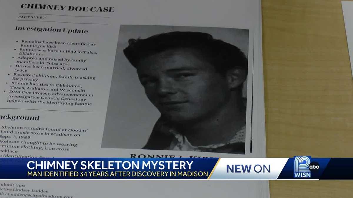 Bones found in Madison music store chimney belong to man missing since 1970