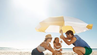 Why it's important to find shade when it's hot and sunny out