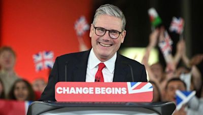 Elecciones en Reino Unido: el Partido Laborista logra una aplastante victoria sobre los conservadores y Keir Starmer será el próximo primer ministro
