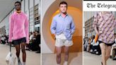 Gucci’s show taps into the trend of ‘sexy but nerdy’ short shorts for men