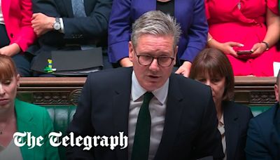 Watch: Keir Starmer calls Rishi Sunak ‘prime minister’ five times during PMQs