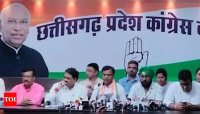 Chhattisgarh Congress to gherao Vidhan Sabha on July 24 over deteriorating law and order | Raipur News - Times of India