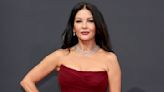 Catherine Zeta-Jones Busts a Move in Chic Pantsless Look That Shows Off Her Dancer Legs