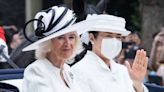 Camilla receives stunning handbag on Japanese state visit