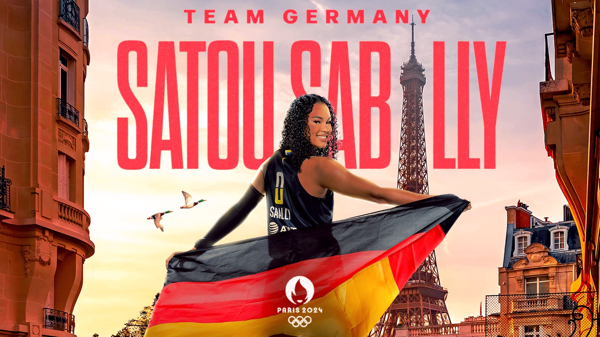 Satou Sabally To Represent Germany at 2024 Paris Olympic Games