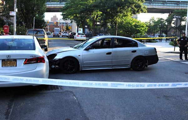 Queens hit-run driver charged for critically hurting bicyclist in crash fleeing NYPD