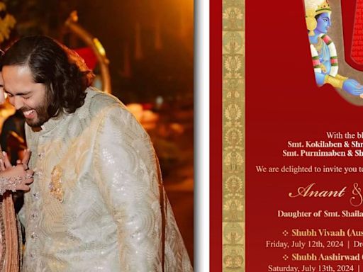 Anant Ambani-Radhika Merchant save-the-date card is out, wedding in Mumbai on July 12: report