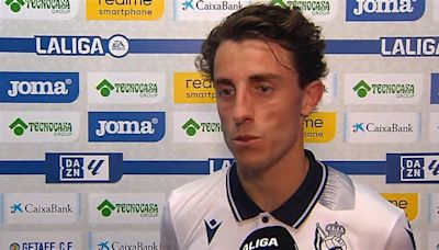 Álvaro Odriozola: ''Hay que hacer bueno el empate y buscar la victoria en el próximo partido''