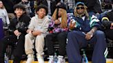 Lil Wayne Sits Courtside With 3 Sons at Los Angeles Lakers Game: Photo