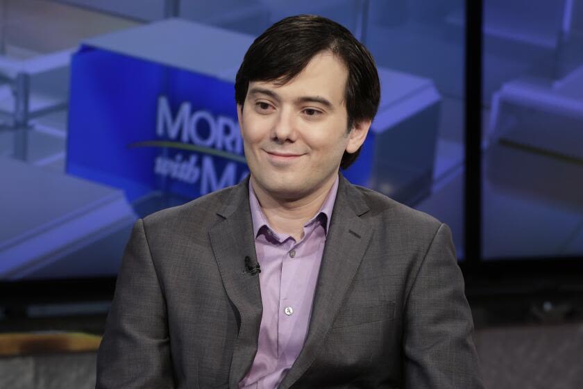 Column: Ex-'pharma bro' Martin Shkreli claims he launched a crypto coin with Barron Trump. Where's the evidence?