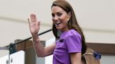 Kate Middleton visits Wimbledon in rare public appearance