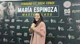 María del Rosario Espinoza dará masterclass