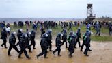 Greta Thunberg removed from site of mass anti-coal protest in Germany