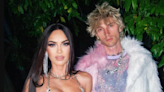 Megan Fox and Machine Gun Kelly wear skin-baring, glittery roller disco looks in 1st Instagram together in months