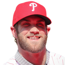 Bryce Harper (hamstring) to run the bases Sunday