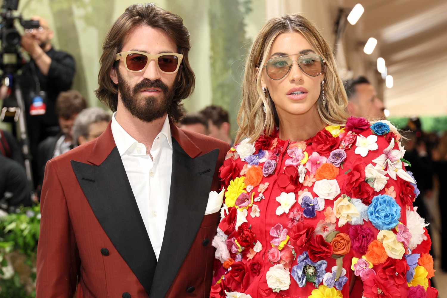 ... Serfaty Attends Met Gala with Ray-Ban President Fiancé Leonardo Maria Del Vecchio — While Rocking Shades