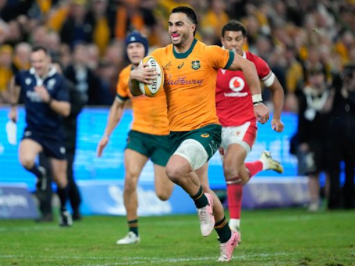 Australia edges Wales 25-16 to deliver a win in Joe Schmidt's first match in charge