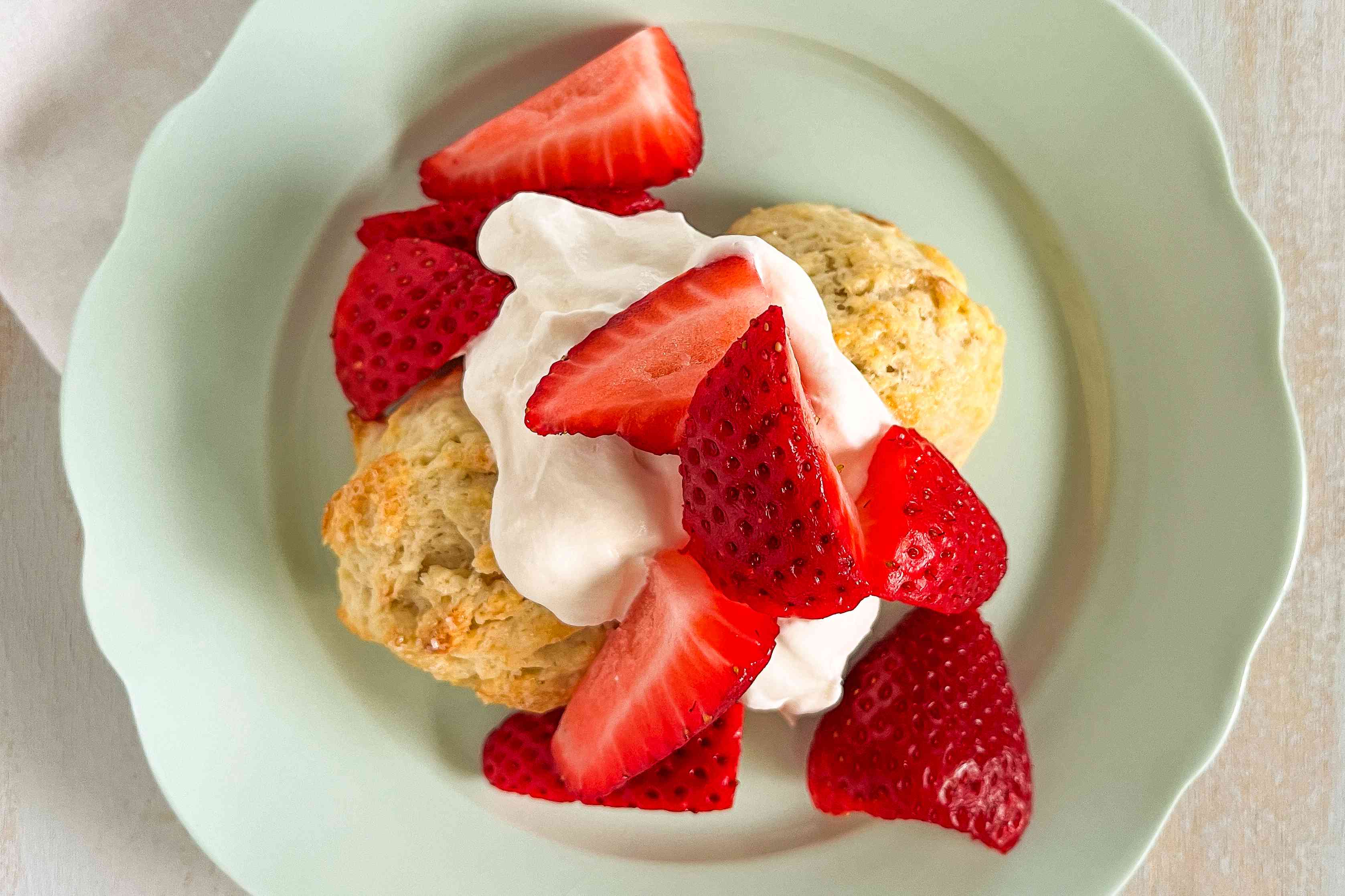 King Arthur's 2-Ingredient Biscuits Make the Best Strawberry Shortcakes