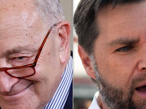 Chuck Schumer Dares Trump To Dump JD Vance Before It's Too Late