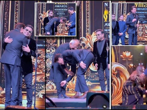 'Vikrant Massey was outstanding': SRK touches Mani Ratnam's feet as he wins Best Actor award [IIFA Winners]