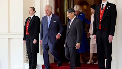 UK's King Charles bids farewell to Japan's Emperor Naruhito as state visit concludes