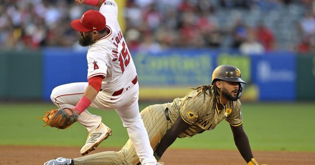 MLB: San Diego Padres at Los Angeles Angels