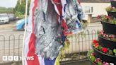 Anger after union flag burned at village war memorial in Falkirk