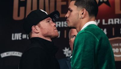 Canelo Álvarez vs Edgar Berlanga: altura, estadísticas, títulos, récords y KOs