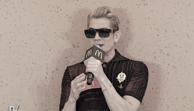 HK actor and singer Aaron Kwok explains daughter's mirror writing, responds to speculation during Mcdonald's event - Dimsum Daily