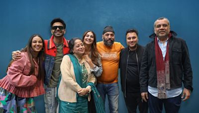 Badtameez Gill: Vaani Kapoor, Aparshakti Khurana, And Paresh Rawal Wrap Up Shoot