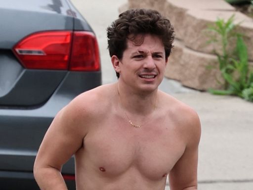 Charlie Puth Goes Shirtless for Morning Workout in Santa Barbara