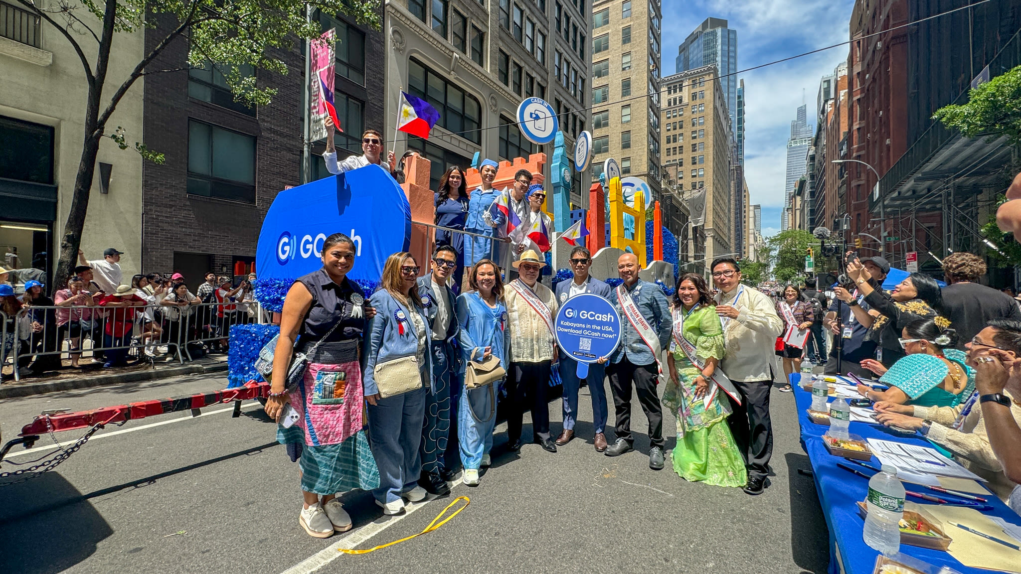 GCash and Filipino community celebrate Independence Day in New York - BusinessWorld Online