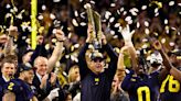 After season of chaos, Michigan's Jim Harbaugh is on top of college football