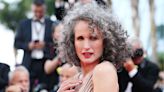 Andie MacDowell has the most iconic response to people saying her gray hair ages her