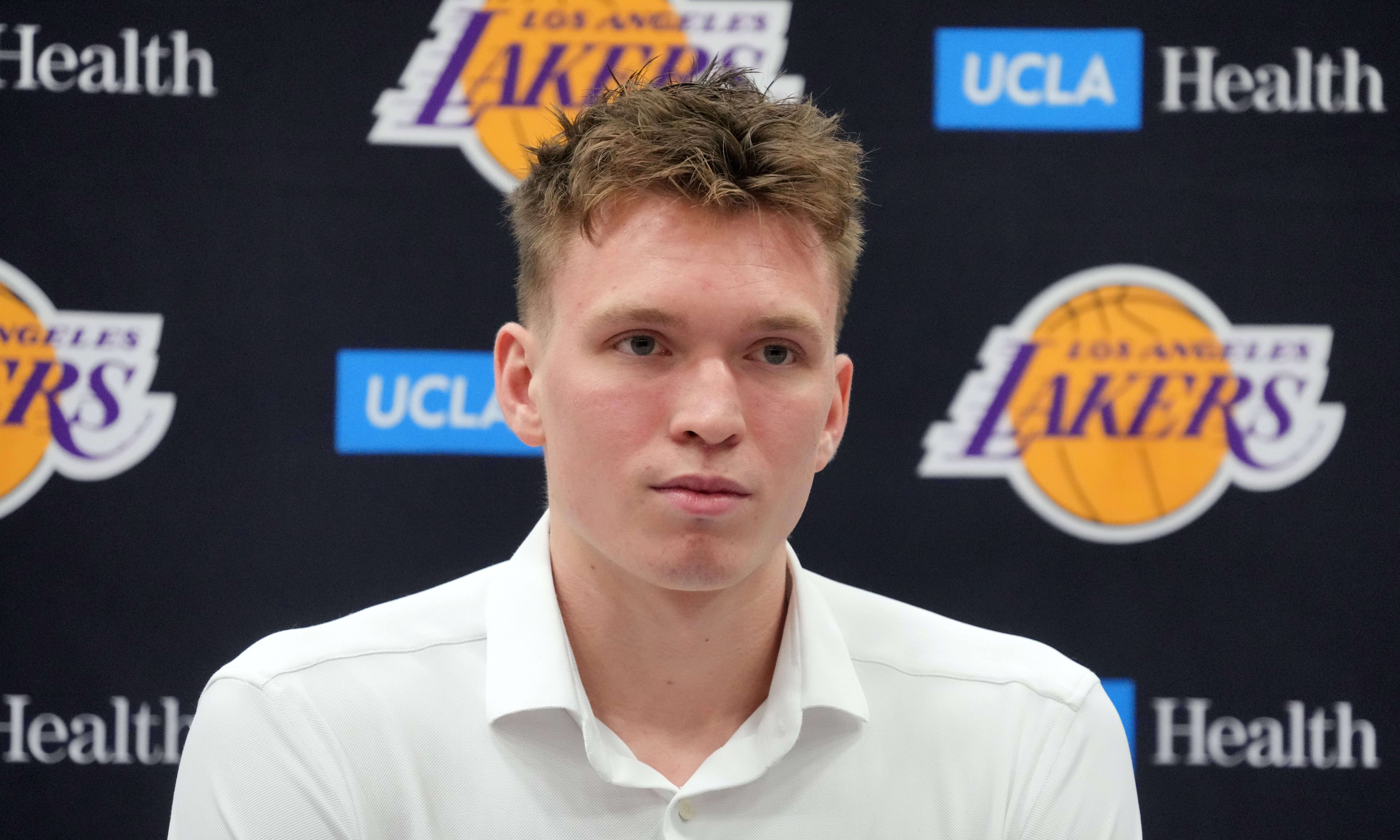Lakers rookie Dalton Knecht has signed his rookie contract