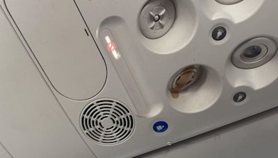 United Airlines passenger shares puzzling photo of BAND-AID over vent