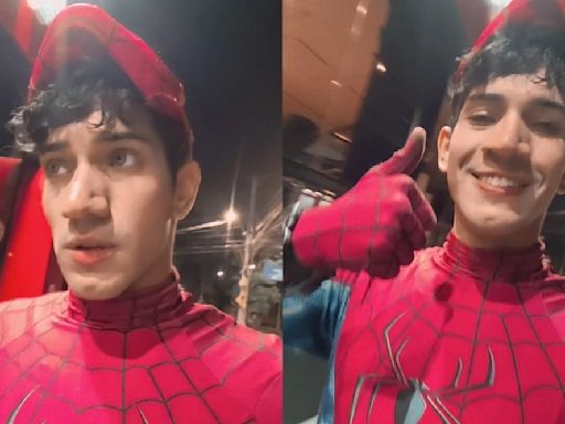 Homem-Aranha do metrô de BH agradece apoio da internet após vídeo de briga | Notícias Sou BH