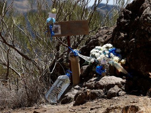 Jay Slater: Flowers and teddy bear left near ravine where body found