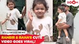 Watch Raha Kapoor Take Her First Steps While Eagerly Waiting For Dad Ranbir Kapoor