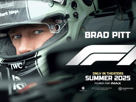 Brad Pitt's Formula 1 movie drops first poster and title