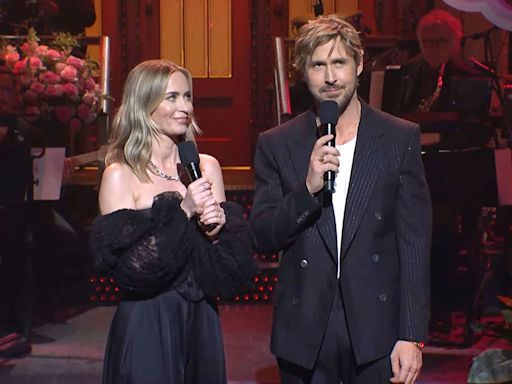 Ryan Gosling Sings Version of Taylor Swift's 'All Too Well' on 'SNL' as Emily Blunt and Caitlin Clark Cameo