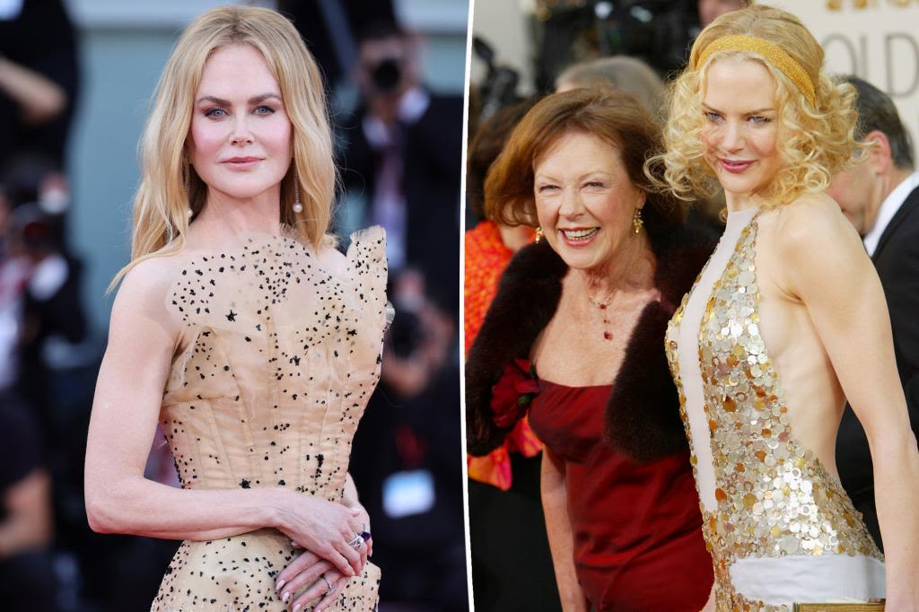 Nicole Kidman leaves Venice Film Festival early after learning her mom died: ‘My heart is broken’